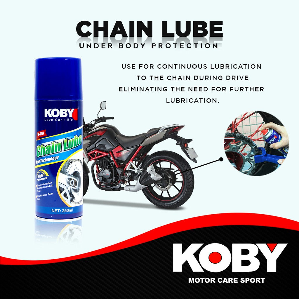 Koby Chain Lube High Quality 250ml Standard Lubricant