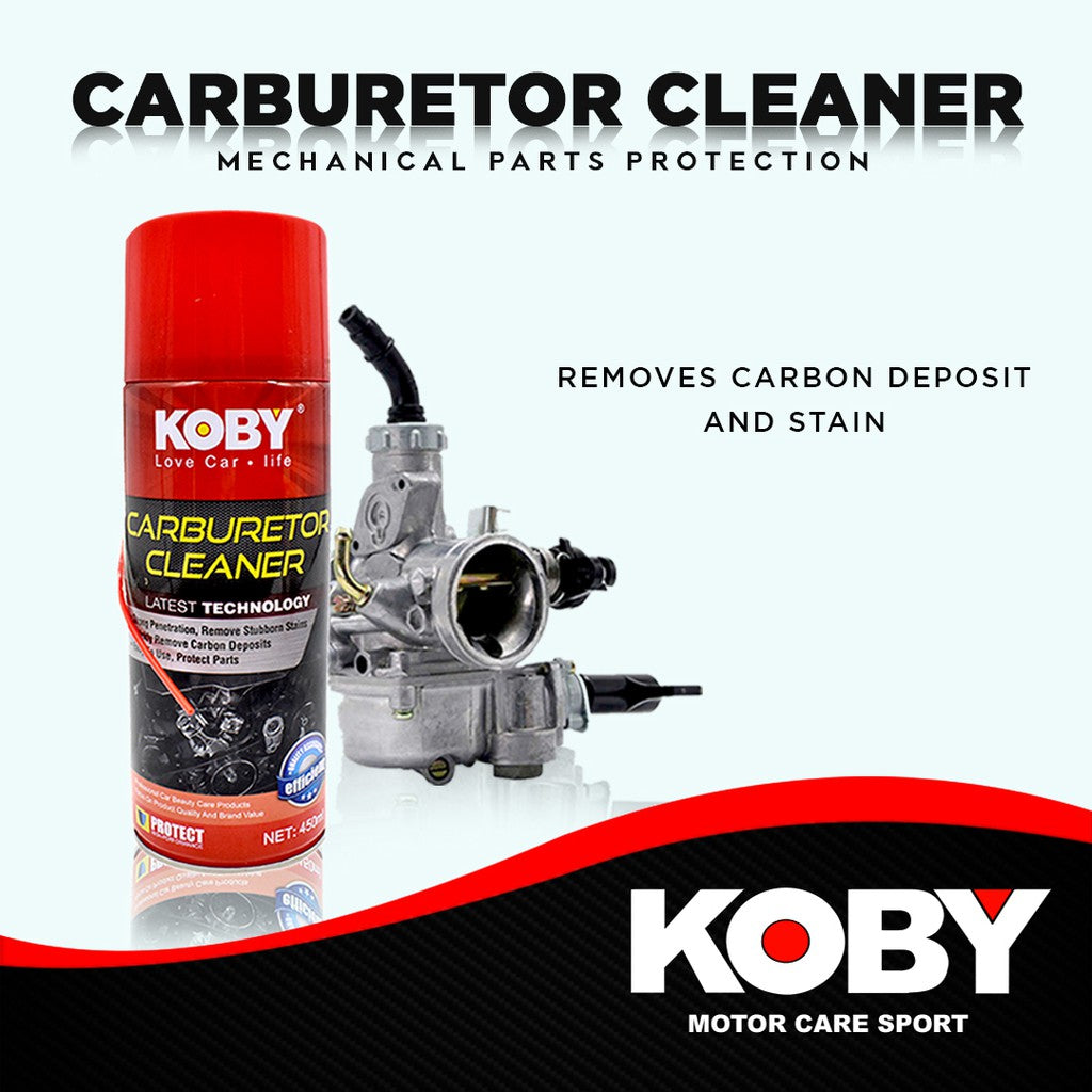 Koby Carburetor Cleaner for Motorcycle and Automotive 450ml
