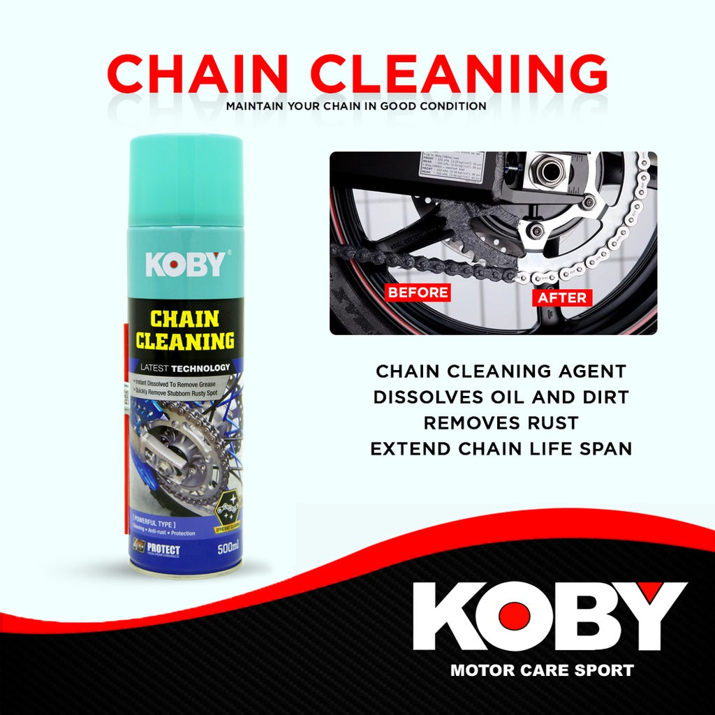 KOBY Chain Cleaning Solution Premium Strong Formula 500ml