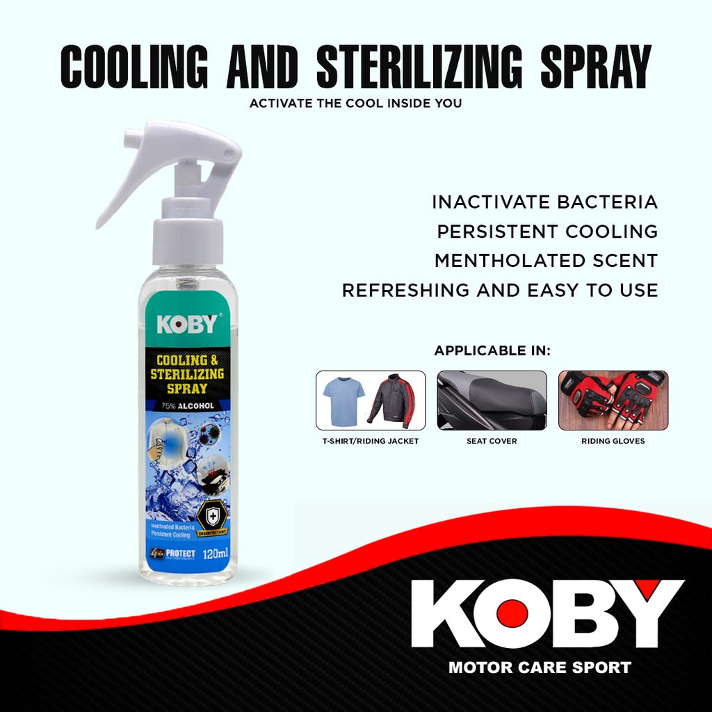 Koby Cooling and Sterilizing Spray 120ml