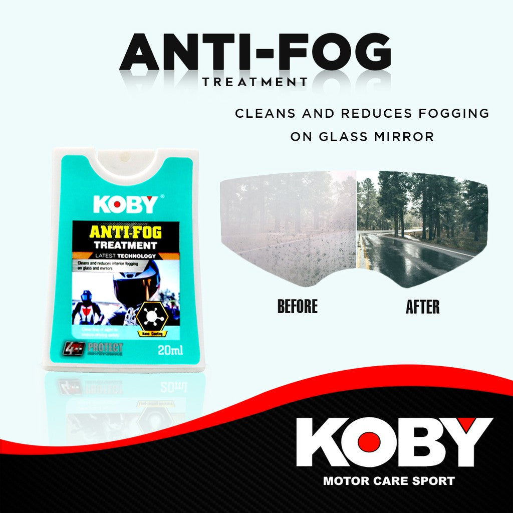 Koby Anti-Fog Helmet Treatment 20ml