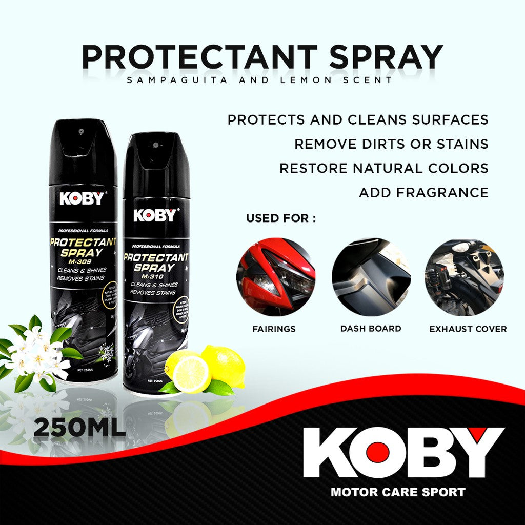 KOBY Protectant Spray 250ml / Premium VS1 (Lemon)