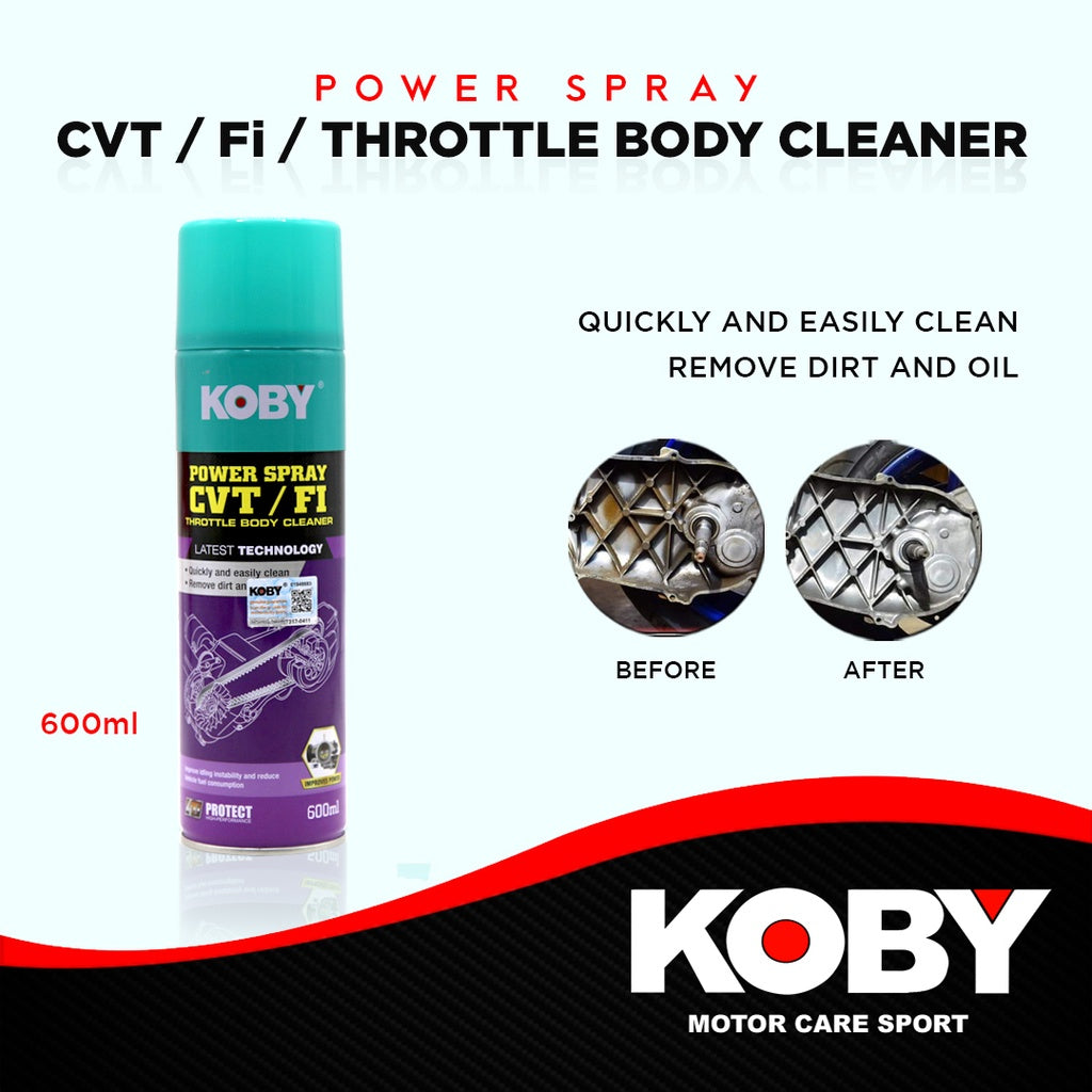 Koby CVT Cleaner Power Spray Premium Quality 600ml