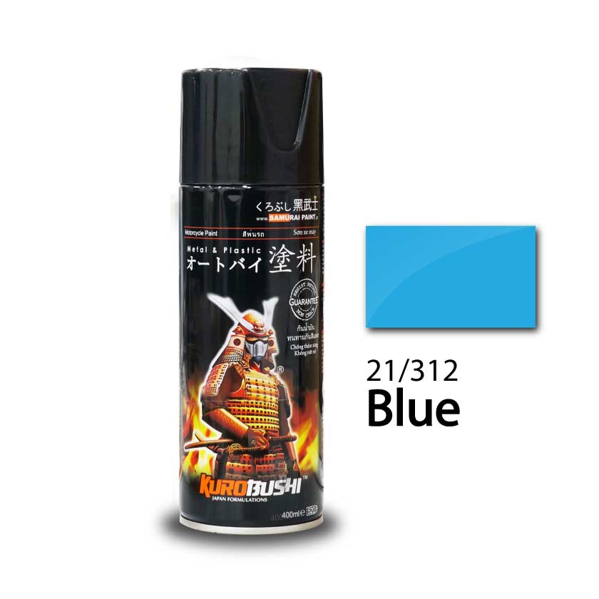 21/312 BLUE SAMURAI PAINT 400ML MALAYSIA (SPPAS021/312BLUE)
