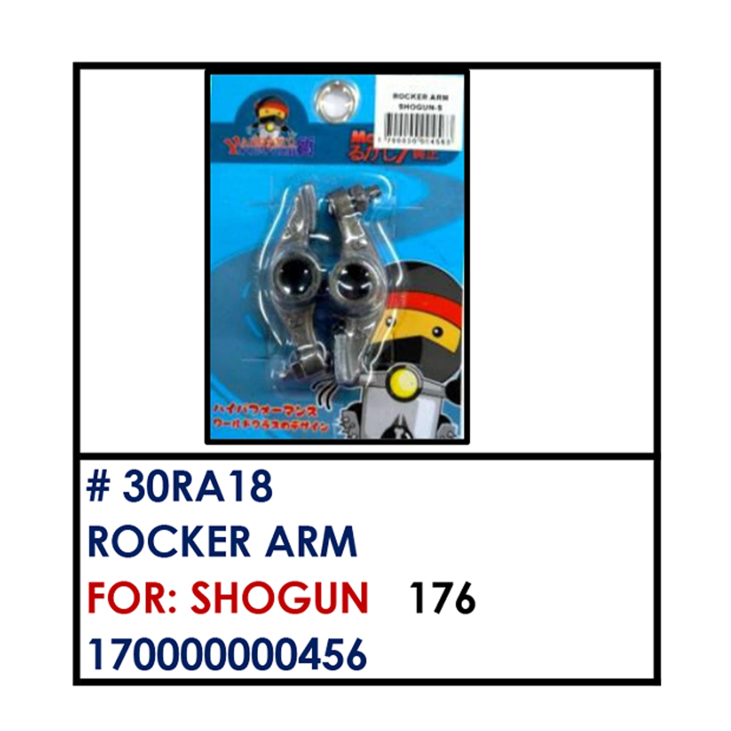 ROCKER ARM (30RA18) - SHOGUN | YAKIMOTO - BESTPARTS.PH