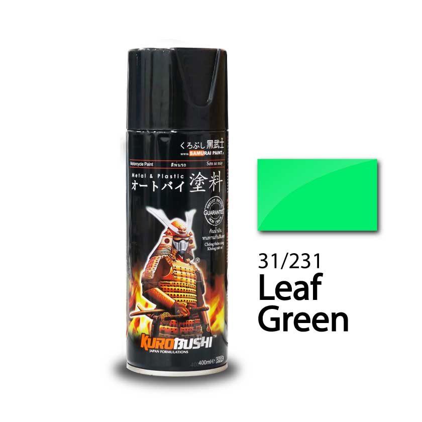 31/231 LEAF GREEN SAMURAI PAINT 400ML MALAYSIA (SPPAS031/231LEAFGRN)