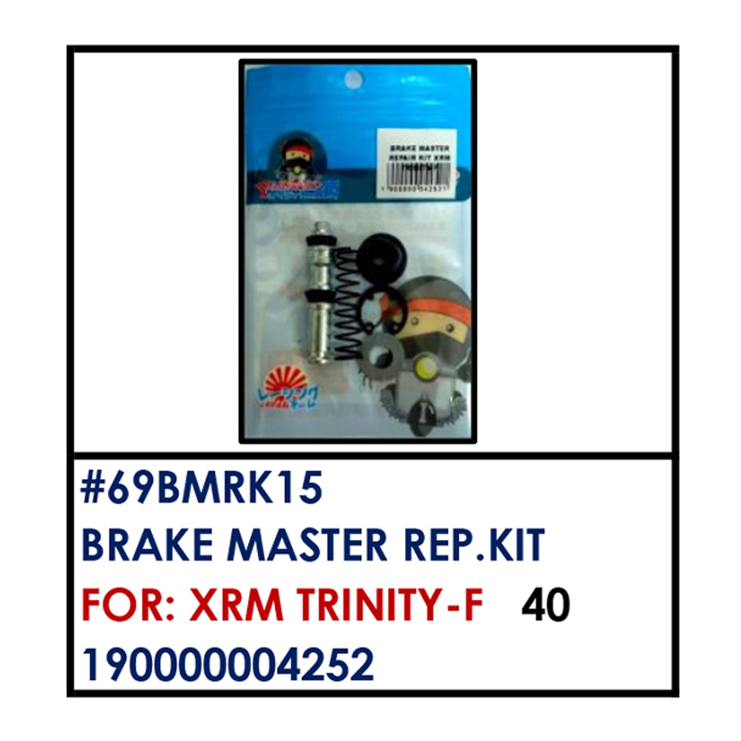 BRAKE MASTER REAPIR KIT (69BMRK15) - XRM TRINITY-F | YAKIMOTO - BESTPARTS.PH