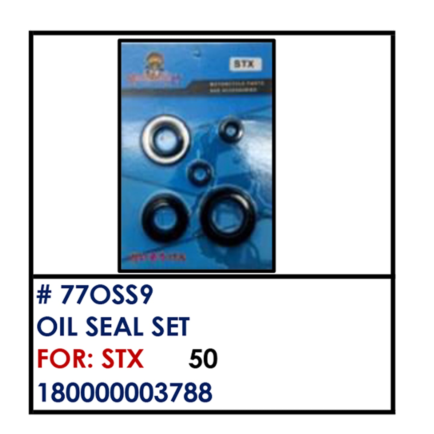 OIL SEAL SET (77OSS9) - STX | YAKIMOTO - BESTPARTS.PH