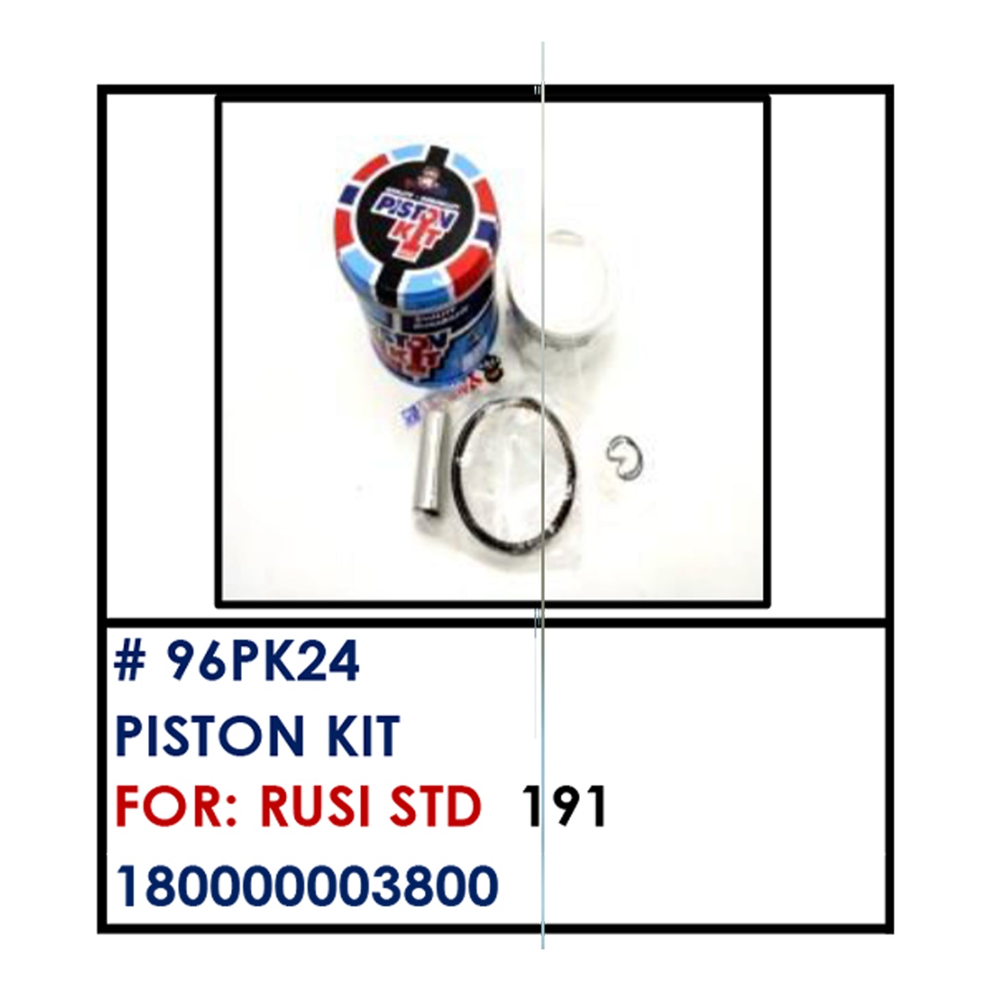 PISTON KIT (96PK24) - RUSI STD | YAKIMOTO - BESTPARTS.PH