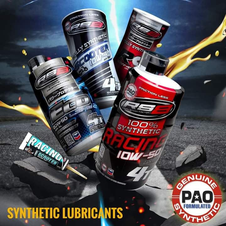 RS8 Scooter 4T Engine Oil 10W-40 API SM - BESTPARTS.PH