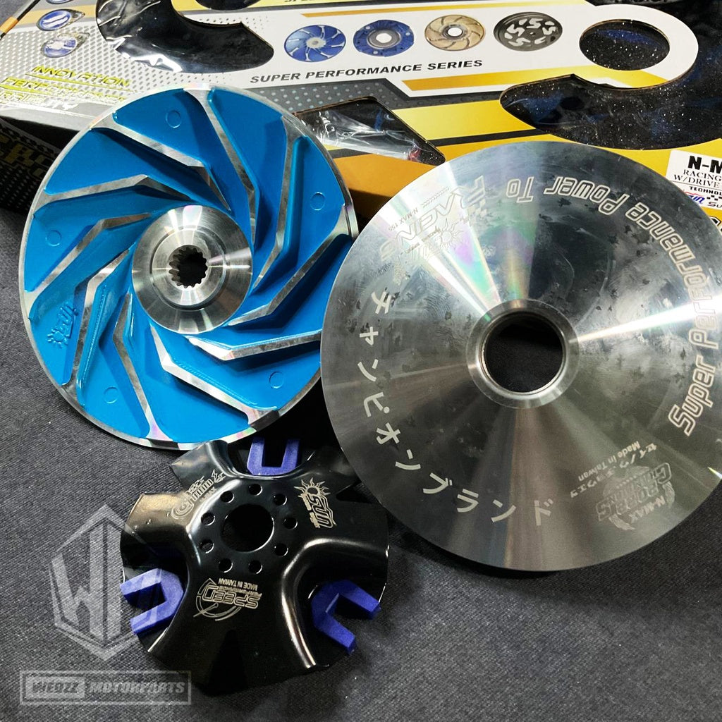 SUN RACING CVT PULLEY SET (MIO/MIO SOUL I 125/ M3 / CLICK / NMAX)