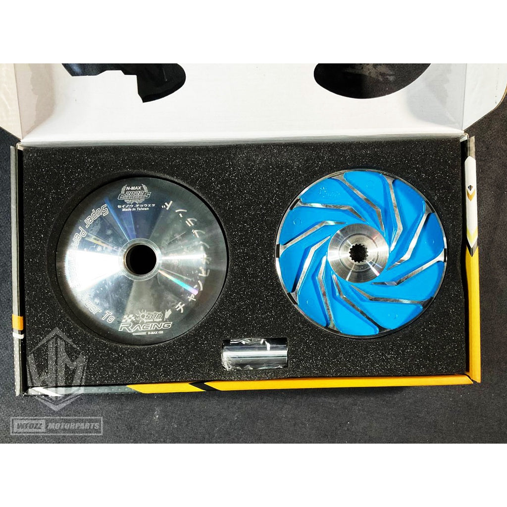 SUN RACING CVT PULLEY SET (MIO/MIO SOUL I 125/ M3 / CLICK / NMAX)