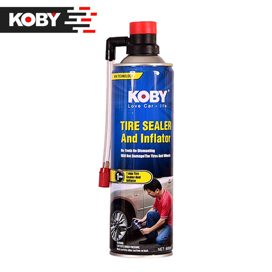 Koby Tire Inflator and Sealant Premium Quality 600ml
