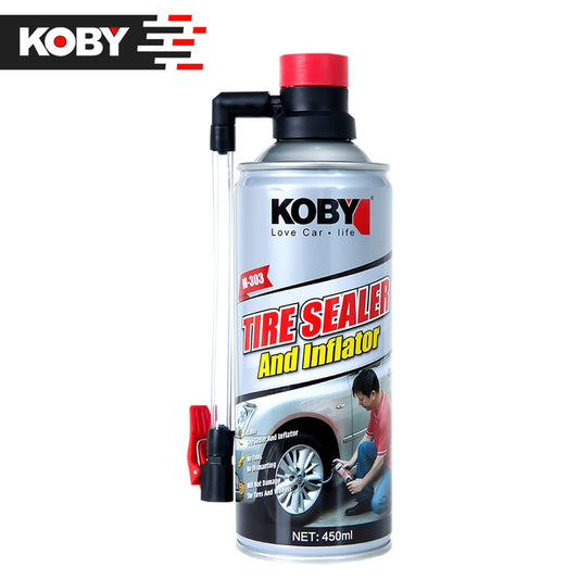 Koby Tire Inflator and Sealant Premium Quality 450ml