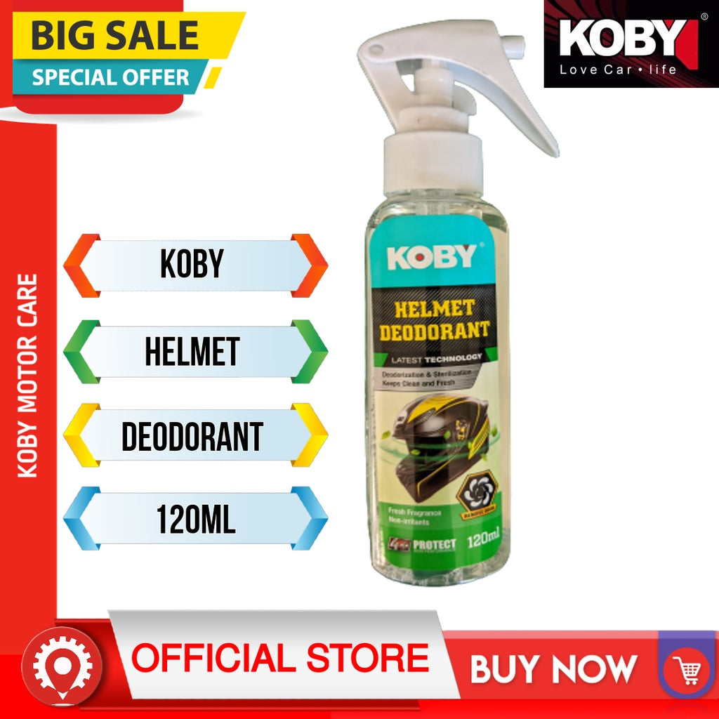 Koby Helmet Deodorant 120ml Premium Quality - BESTPARTS.PH