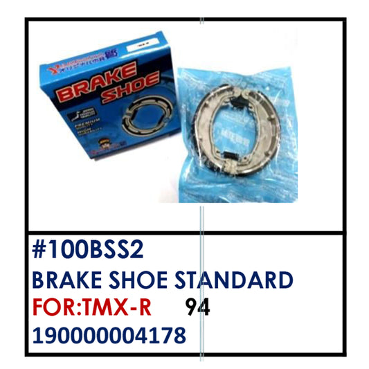 BRAKE SHOE STANDARD (100BSS2) - TMX-R | YAKIMOTO - BESTPARTS.PH