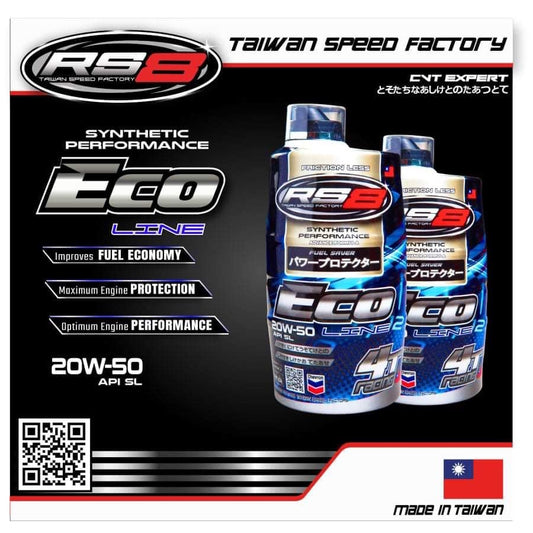 RS8 ECO Line 4T Engine Oil 20W-50 API SL - BESTPARTS.PH