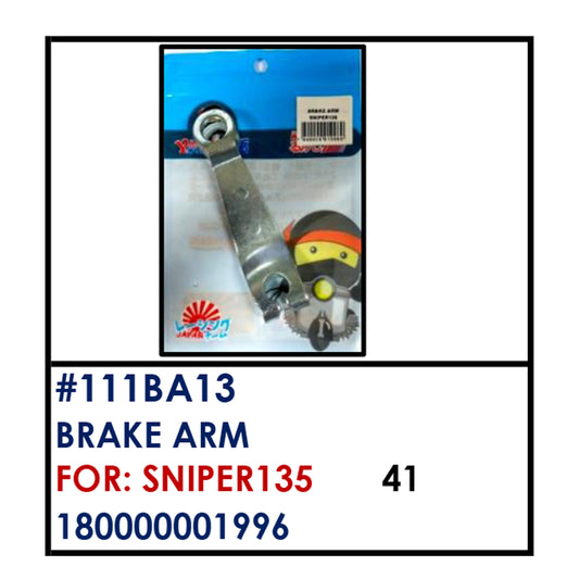 BRAKE ARM (111BA13) - SNIPER 135 | YAKIMOTO - BESTPARTS.PH