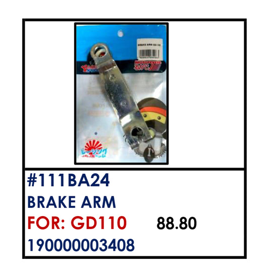 BRAKE ARM (111BA24) - GD110 | YAKIMOTO - BESTPARTS.PH