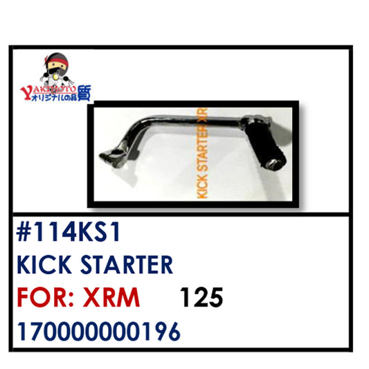 KICK STARTER (114KS1) - XRM | YAKIMOTO - BESTPARTS.PH
