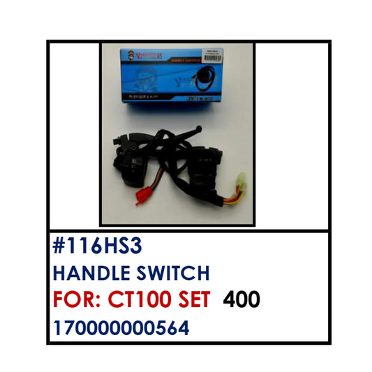 HANDLE SWITCH (116HS3) - CT100 SET | YAKIMOTO - BESTPARTS.PH