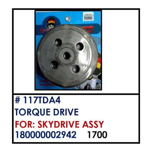 TORQUE DRIVE ASSY (117TDA4) - SKYDRIVE ASSY | YAKIMOTO - BESTPARTS.PH