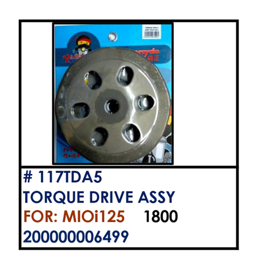 TORQUE DRIVE ASSY (117TDA5) - MIOi125 | YAKIMOTO - BESTPARTS.PH