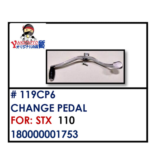 CHANGE PEDAL (119CP6) - STX | YAKIMOTO - BESTPARTS.PH