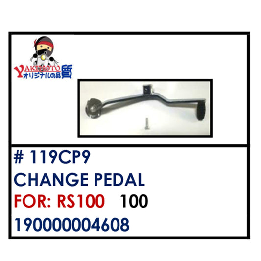CHANGE PEDAL (119CP9) - RS100   | YAKIMOTO - BESTPARTS.PH