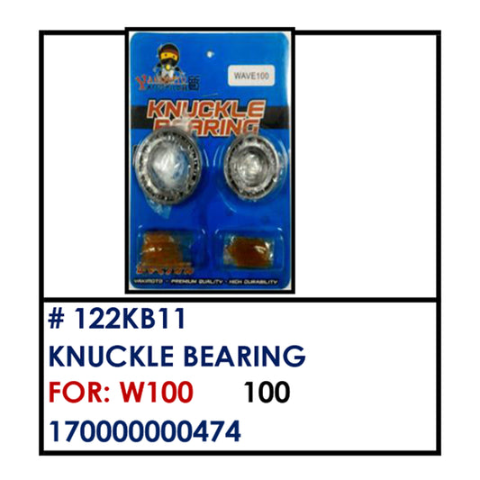 KNUCKLE BEARING (122KB11) - W100 | YAKIMOTO - BESTPARTS.PH