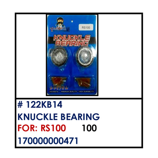 KNUCKLE BEARING (122KB14) - RS100 | YAKIMOTO - BESTPARTS.PH