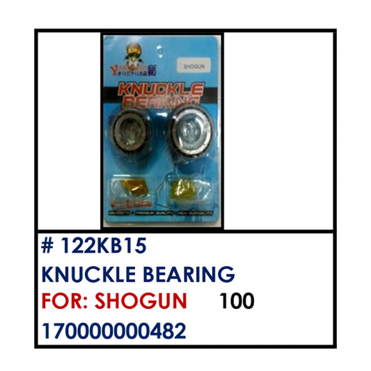 KNUCKLE BEARING (122KB15) - SHOGUN | YAKIMOTO - BESTPARTS.PH