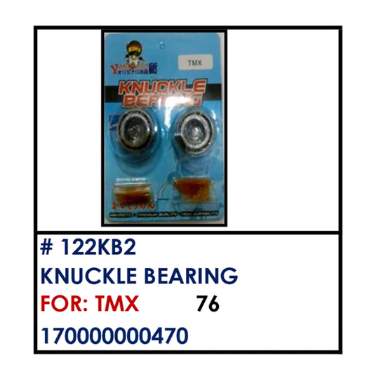 KNUCKLE BEARING (122KB2) - TMX | YAKIMOTO - BESTPARTS.PH