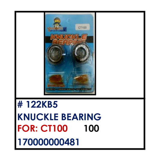 KNUCKLE BEARING (122KB5) - CT100 | YAKIMOTO - BESTPARTS.PH