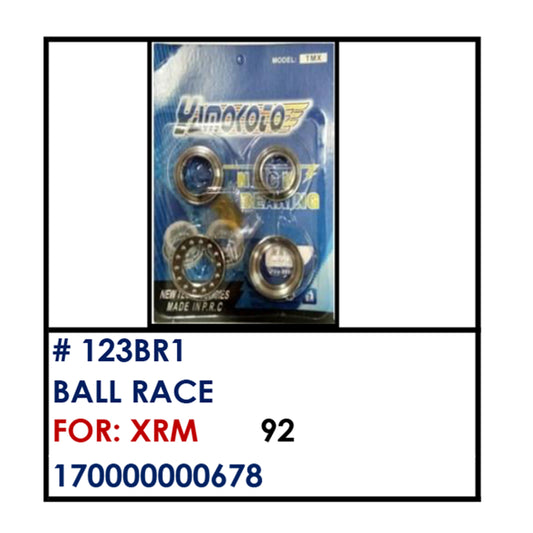 BALL RACE (123BR1) - XRM | YAKIMOTO - BESTPARTS.PH