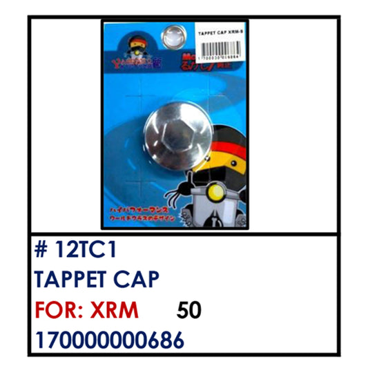 TAPPET CAP (12TC1) - XRM | YAKIMOTO - BESTPARTS.PH