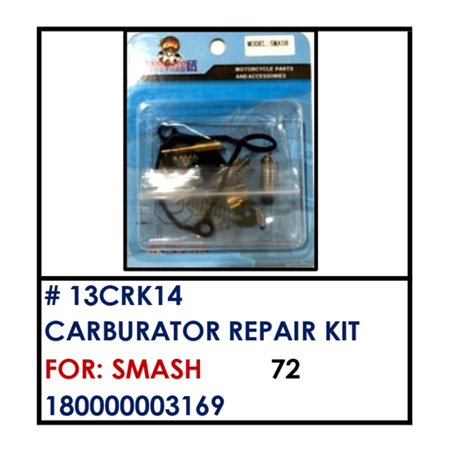 CARBURATOR REP. KIT (13CRK14) - SMASH | YAKIMOTO - BESTPARTS.PH