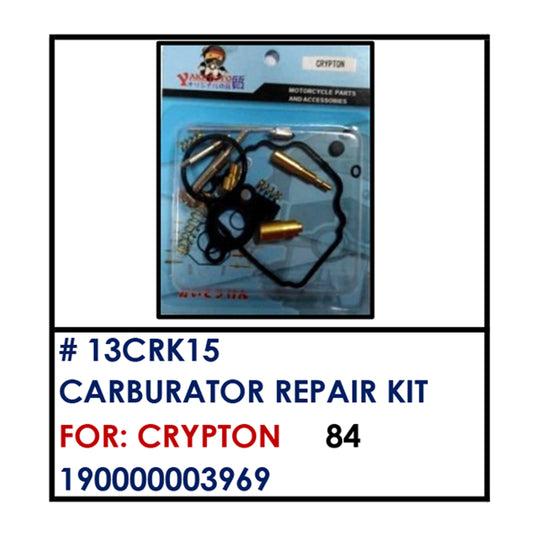 CARBURATOR REP. KIT (13CRK15) - CRYPTON | YAKIMOTO - BESTPARTS.PH