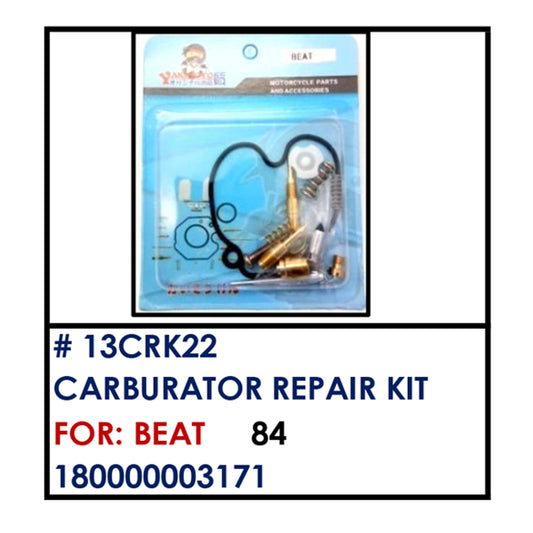 CARBURATOR REP. KIT (13CRK22) - BEAT | YAKIMOTO - BESTPARTS.PH