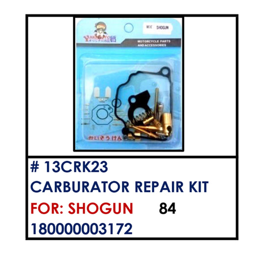 CARBURATOR REP. KIT (13CRK23) - SHOGUN | YAKIMOTO - BESTPARTS.PH