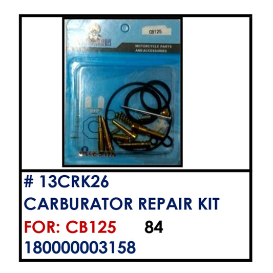 CARBURATOR REP. KIT (13CRK26) - CB125 | YAKIMOTO - BESTPARTS.PH