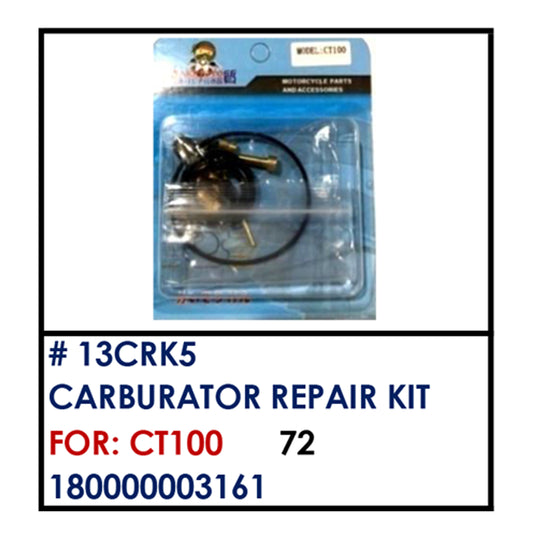 CARBURATOR REP. KIT (13CRK5) - CT100 | YAKIMOTO - BESTPARTS.PH