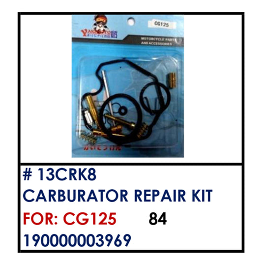 CARBURATOR REP. KIT (13CRK8) - CG125 | YAKIMOTO - BESTPARTS.PH