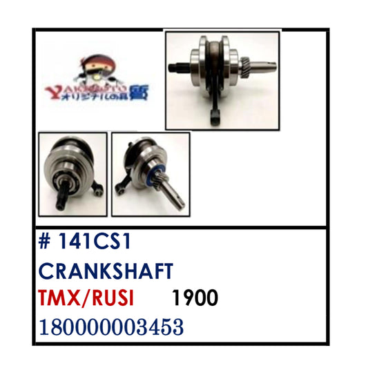 CRANKSHAFT (141CS1) - TMX/RUSI | YAKIMOTO - BESTPARTS.PH
