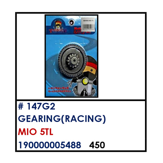 GEARING (147G2) - MIO 5TL | YAKIMOTO - BESTPARTS.PH