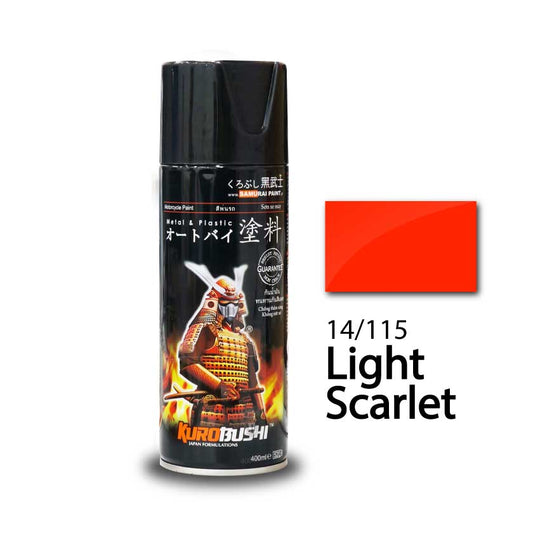 14/115 LIGHT SCARLET SAMURAI PAINT 400ML MALAYSIA (SPPAS014/115SCARLET)