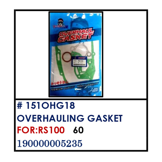 OVERHAULING GASKET (151OHG18) - RS100 | YAKIMOTO - BESTPARTS.PH