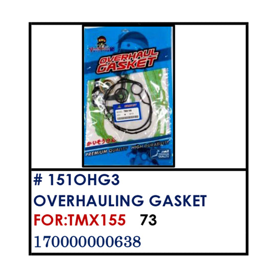 OVERHAULING GASKET (151OHG3) - TMX 155 | YAKIMOTO - BESTPARTS.PH