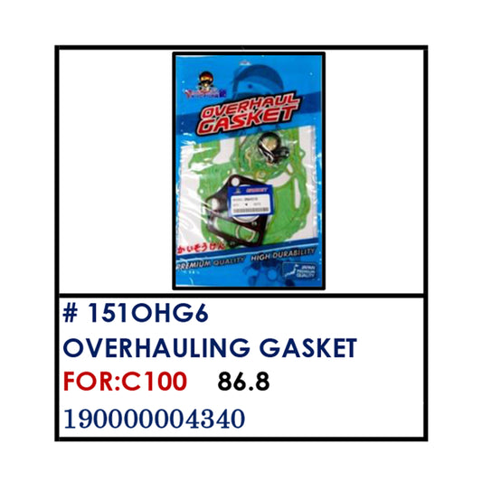 OVERHAULING GASKET (151OHG6) - C100 | YAKIMOTO - BESTPARTS.PH