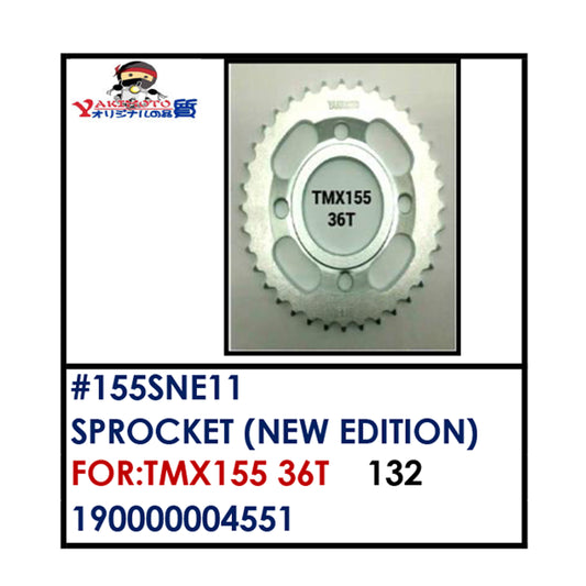 SPROCKET (155SNE11) - TMX 155 36T | YAKIMOTO - BESTPARTS.PH